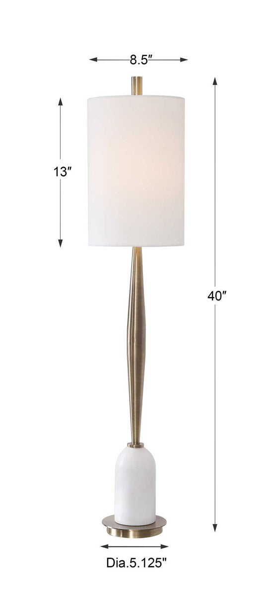 Uttermost Minette Mid-Century Buffet Lamp 29691-1