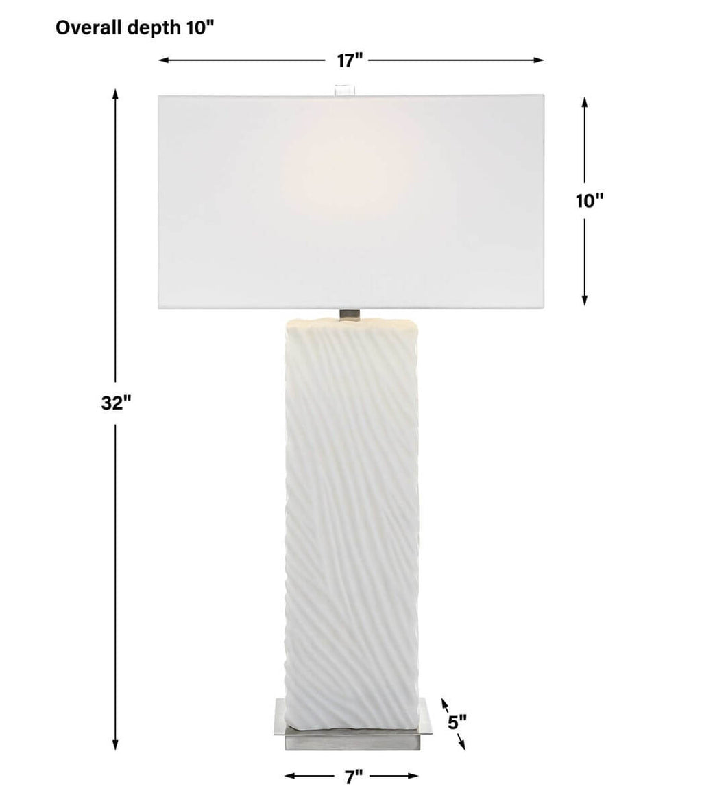 UTTERMOST PILLAR TABLE LAMP 30066