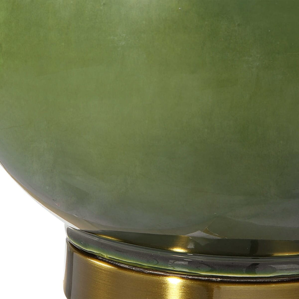 UTTERMOST GOURD TABLE LAMP GREEN 30203-1