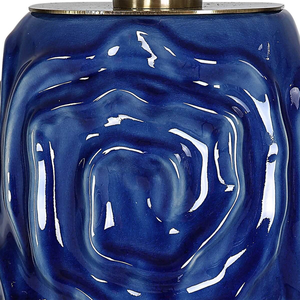 UTTERMOST ZADE TABLE LAMP BLUE 30221-1