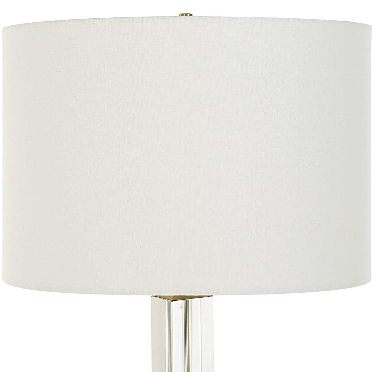 UTTERMOST CRYSTAL COLUMN TABLE LAMP 30237