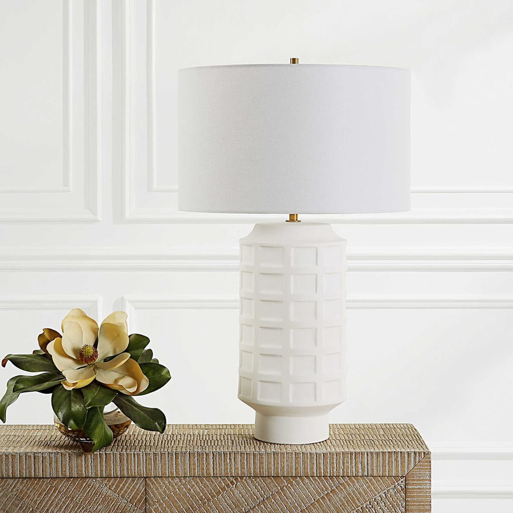 UTTERMOST WINDOW PANE TABLE LAMP 30239