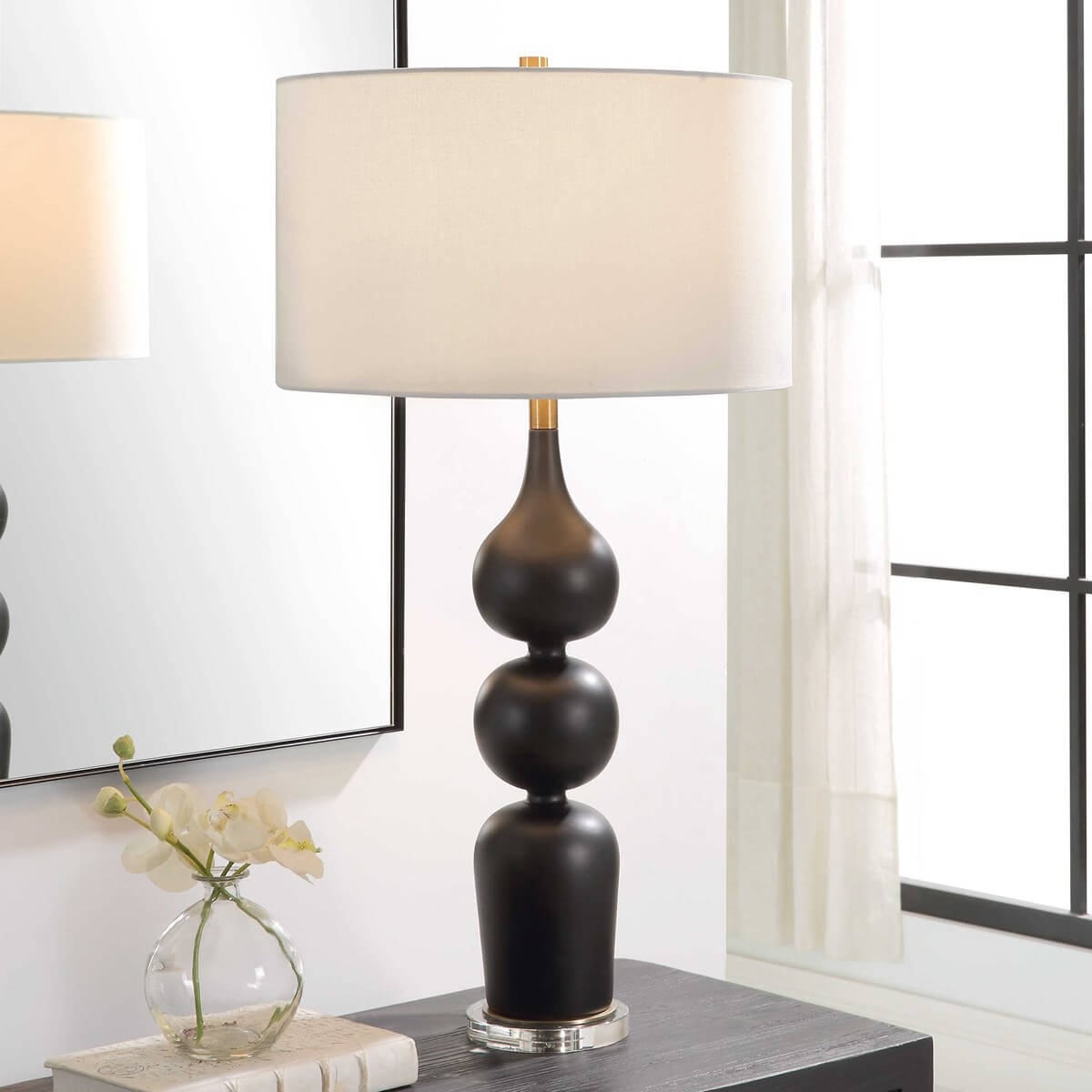 UTTERMOST CAVIAR TABLE LAMP 30260