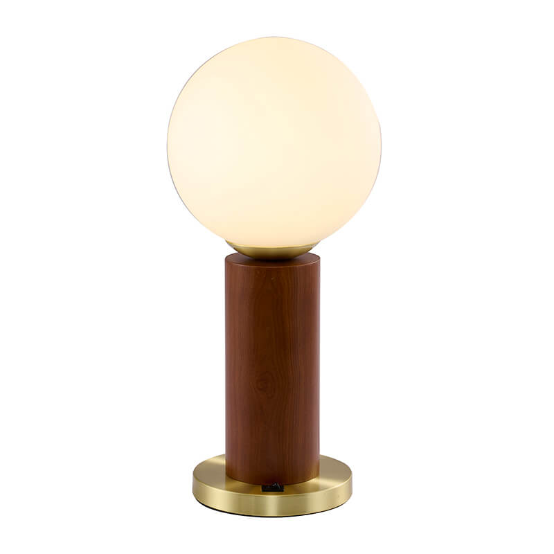 BETHEL WOOD TABLE LAMP BTG102BR