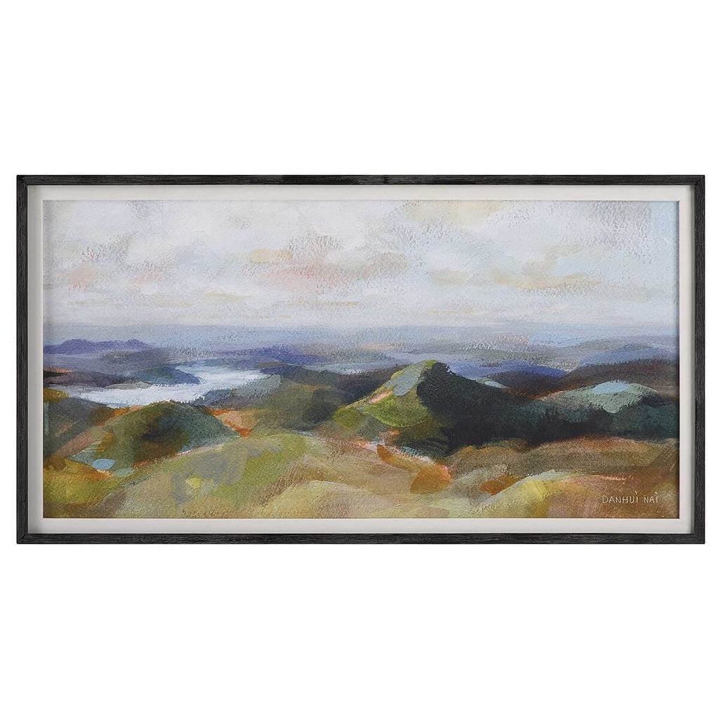 UTTERMOST ABOVE THE LAKES FRAMED PRINT 32290