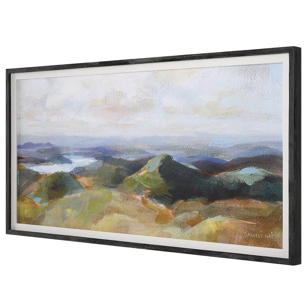 UTTERMOST ABOVE THE LAKES FRAMED PRINT 32290