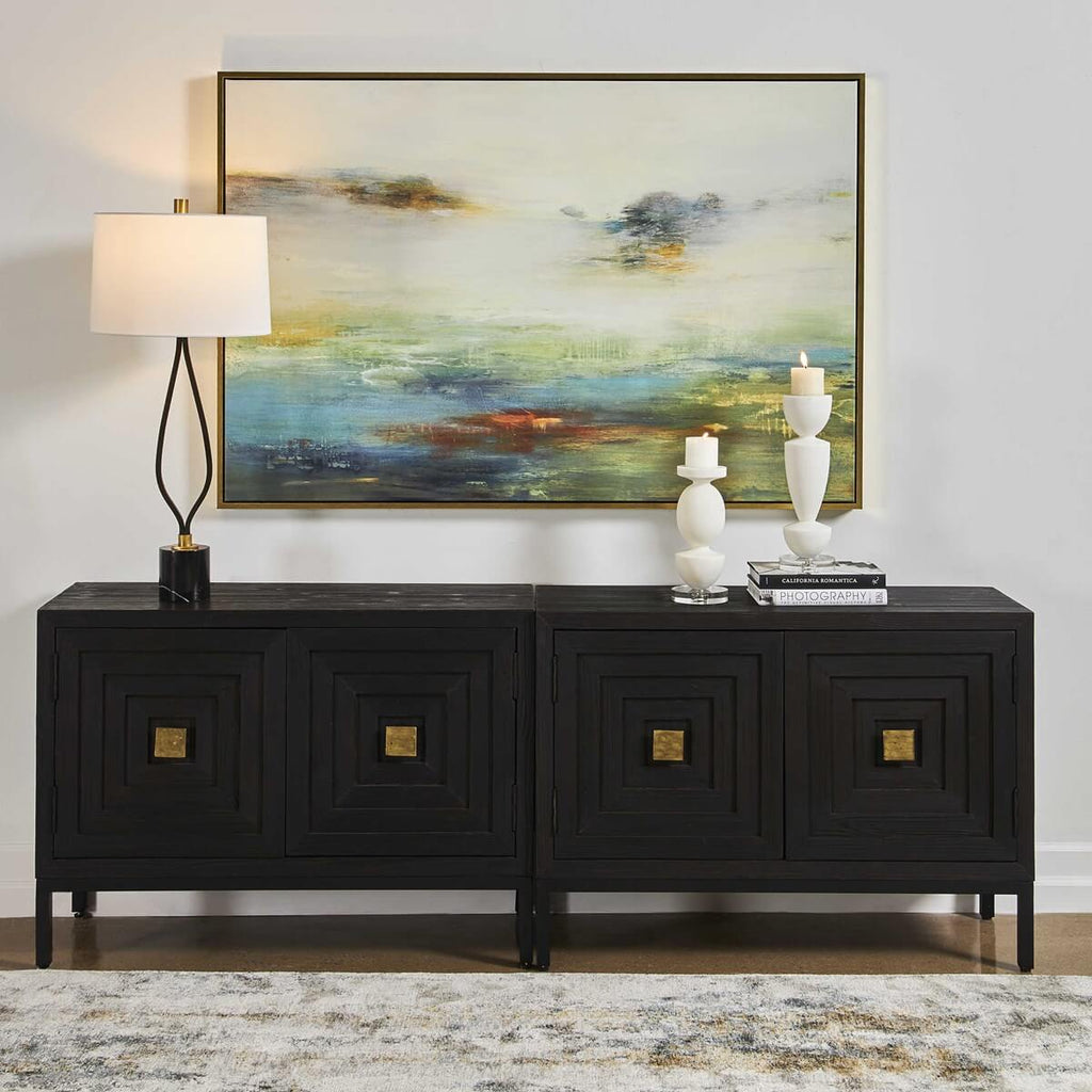 UTTERMOST TEXTURED LAND FRAMED CANVAS 32326