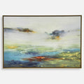 UTTERMOST TEXTURED LAND FRAMED CANVAS 32326