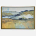 UTTERMOST FOLDED HILLS FRAMED CANVAS 32333