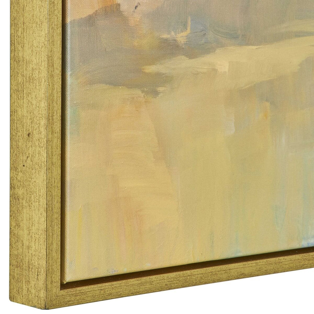 UTTERMOST FOLDED HILLS FRAMED CANVAS 32333
