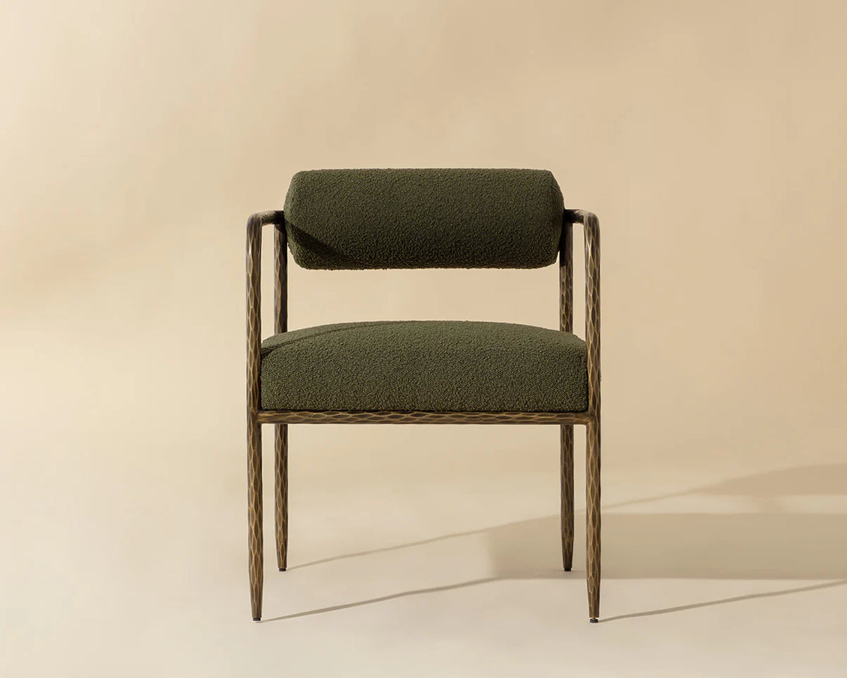 SUNPAN AJANI DINING ARMCHAIR OLIVE 111806