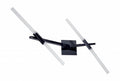 BETHEL SHINY BLACK FRAME WALL SCONCE MA29BLK