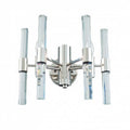 BETHEL CHROME METAL FRAME WALL SCONCE MU07CH
