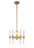 BETHEL BRASS METAL FRAME CHANDELIER MU06BR