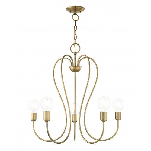 LIVEX LIGHTING 41365-01 Lucerne Chandelier