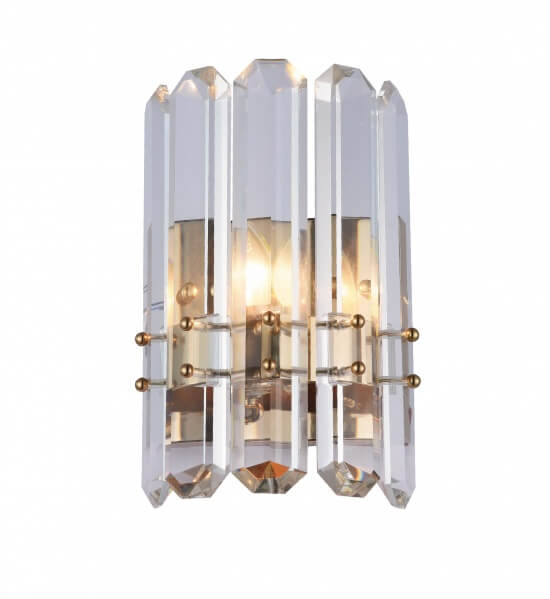 BETHEL GOLD FRAME WALL SCONCE  MU55