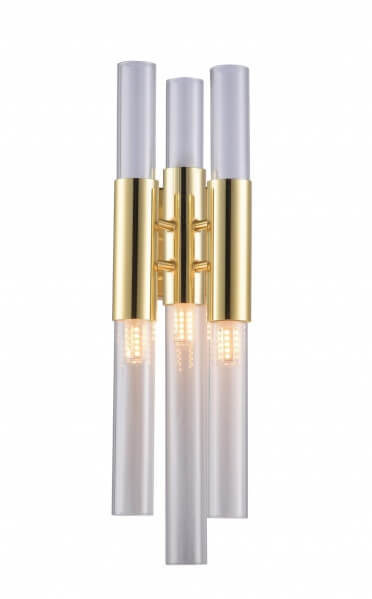 BETHEL GOLD METAL FRAME WALL SCONCE MU53GD