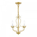 LIVEX LIGHTING  KATARINA CHANDELIER SOFT GOLD  42903-33
