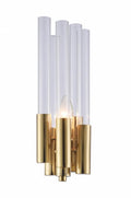 BETHEL GOLD METAL FRAME WALL SCONCE MU54GD