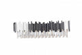 BETHEL CHROME STAINLESS STEEL FRAME WALL SCONCE MU11B-30CH