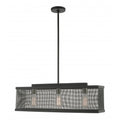 LIVEX LIGHTING Industro Linear Chandelier 46213-04