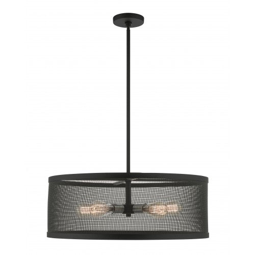 LIVEX LIGHTING Industro Chandelier 46215-04