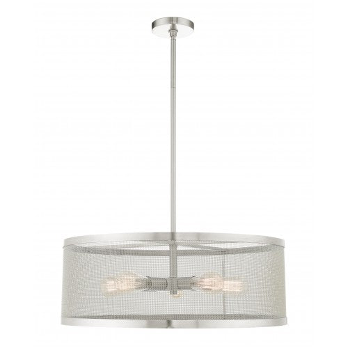 LIVEX LIGHTING Industro Chandelier 46215-91