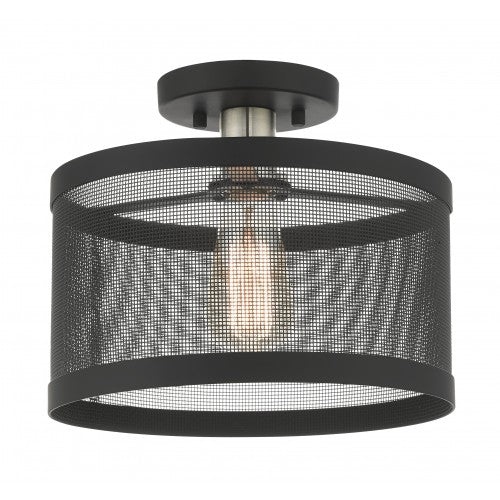 LIVEX LIGHTING Industro Ceiling Mount 46216-04