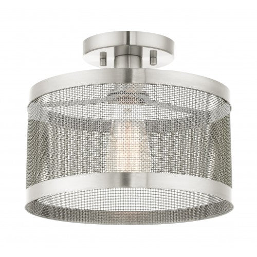 LIVEX LIGHTING Industro Ceiling Mount 46216-91