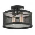 LIVEX LIGHTING Industro Ceiling Mount 46217-04