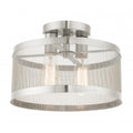 LIVEX LIGHTING Industro Ceiling Mount 46217-91