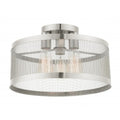 LIVEX LIGHTING Industro Ceiling Mount 46218-91
