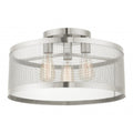 LIVEX LIGHTING Industro Ceiling Mount 46219-91
