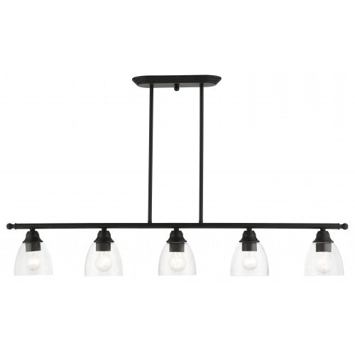 LIVEX LIGHTING Montgomery Linear Chandelier 46338-04
