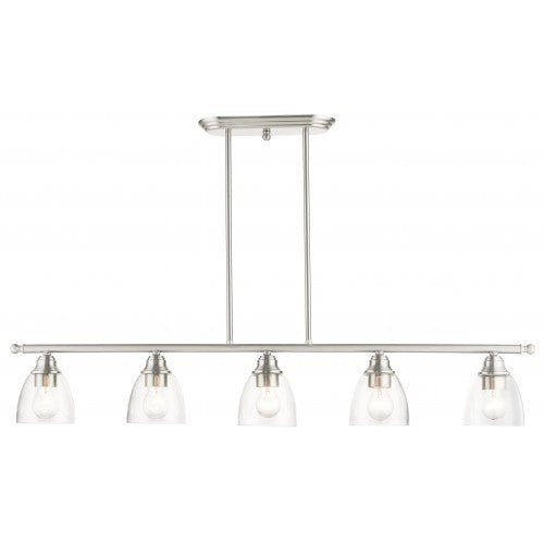 LIVEX LIGHTING Montgomery Linear Chandelier 46338-91