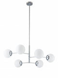 BETHEL CHROME METAL FRAME CEILING FIXTURE KJ02CH