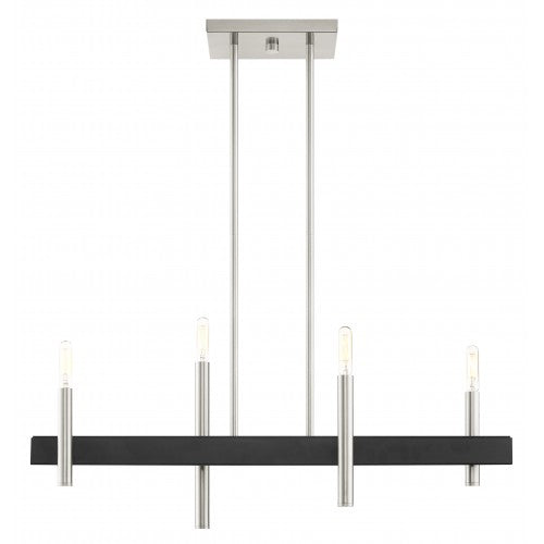 LIVEX LIGHTING Denmark Linear Chandelier 49334-91