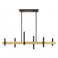LIVEX LIGHTING Denmark Linear Chandelier 49336-07