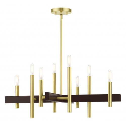 LIVEX LIGHTING Denmark Chandelier 49348-12