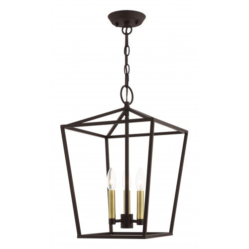 LIVEX LIGHTING Devonshire Ceiling Mount/Mini Chandelier 49433-07