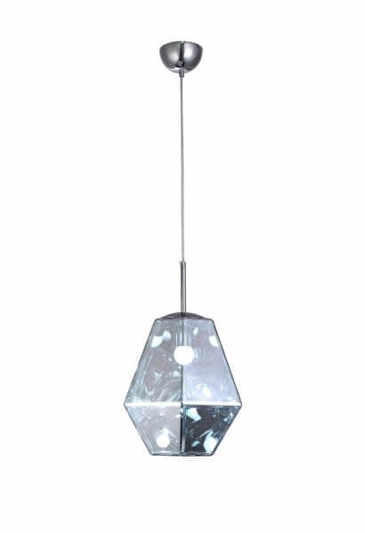 BETHEL SMOKE ACRYLIC SHADE SINGLE PENDANT DU135P11CH