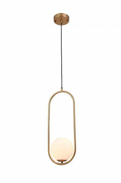 BETHEL GOLD METAL FRAME SINGLE PENDANT DU152P19G