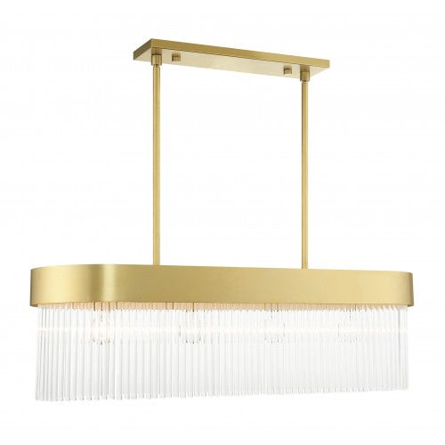 LIVEX LIGHTING Norwich Linear Chandelier 49826-33