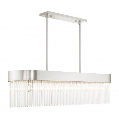 LIVEX LIGHTING Norwich Linear Chandelier 49830-91