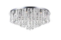 CWI LIGHTING BRIANNA 16-LIGHT FLUSH MOUNT 5035C32C-R