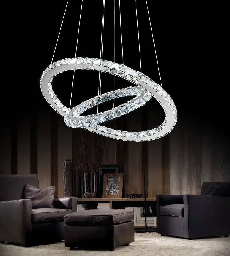 CWI LIGHTING  RING LED CHANDELIER 5080P20ST-2R