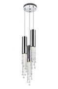 CWI LIGHTING EXTENDED 3-LIGHT PENDANT 5081P10C-R