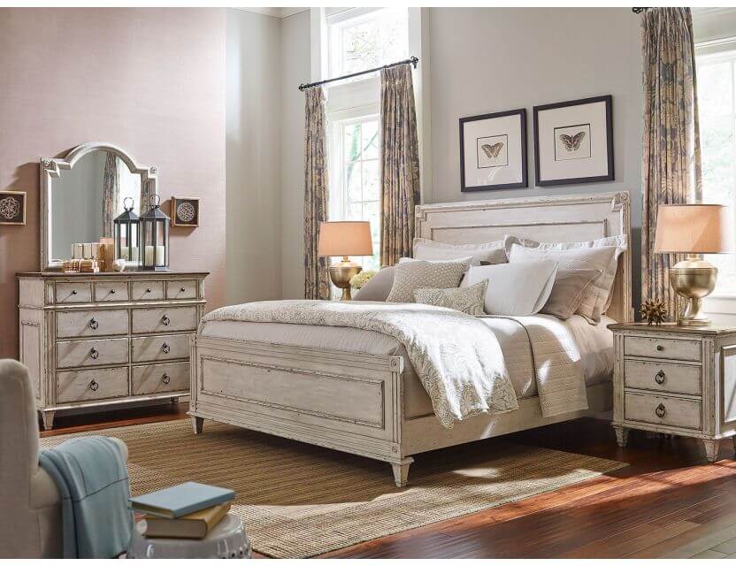 AMERICAN DREW SOUTHBURY PANEL QUEEN BED 513-304R