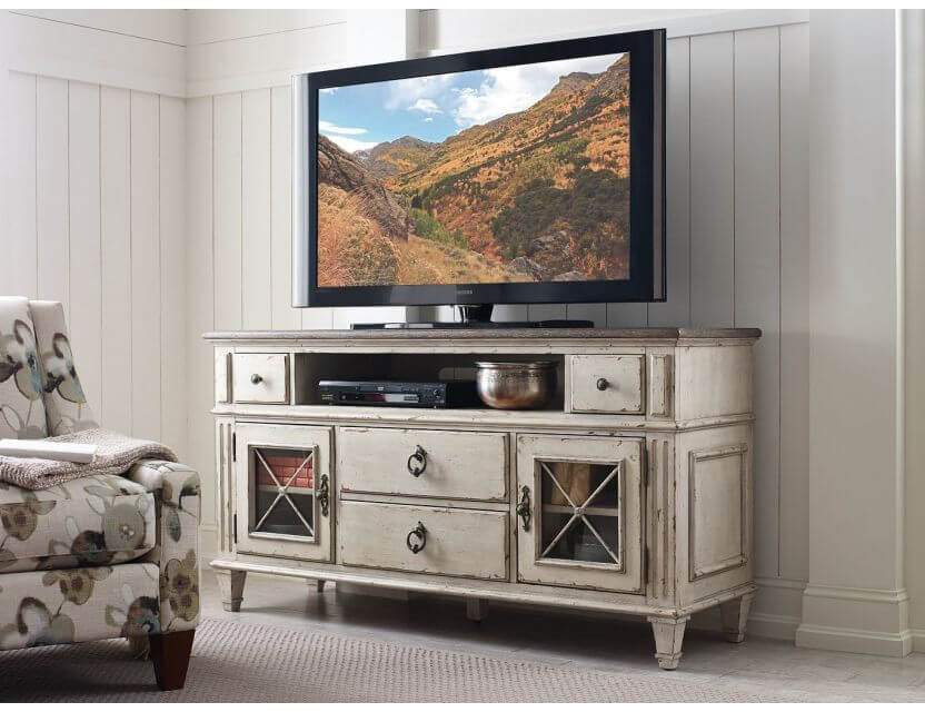 AMERICAN DREW SOUTHBURY ENTERTAINMENT CONSOLE 513-585