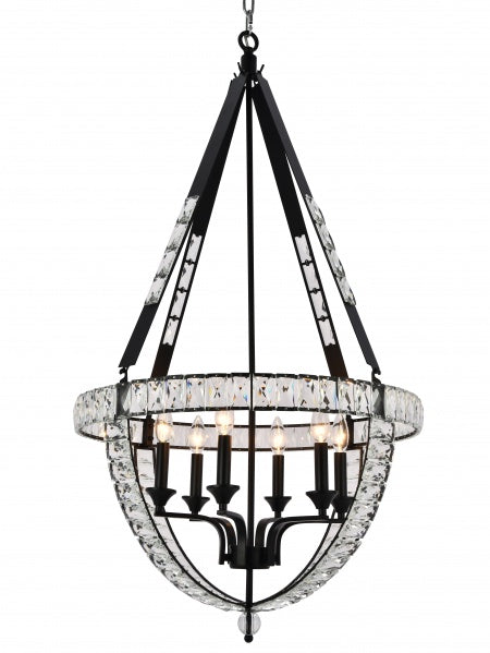 BETHEL LA17C24BLK Chandelier